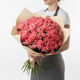 101 кустовая роза 60 см 101 кустовая роза 60 см