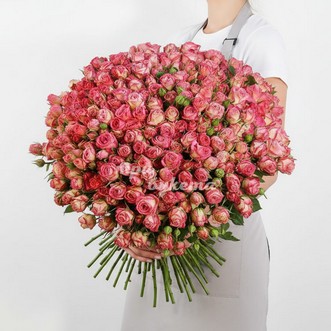 101 кустовая роза 70 см